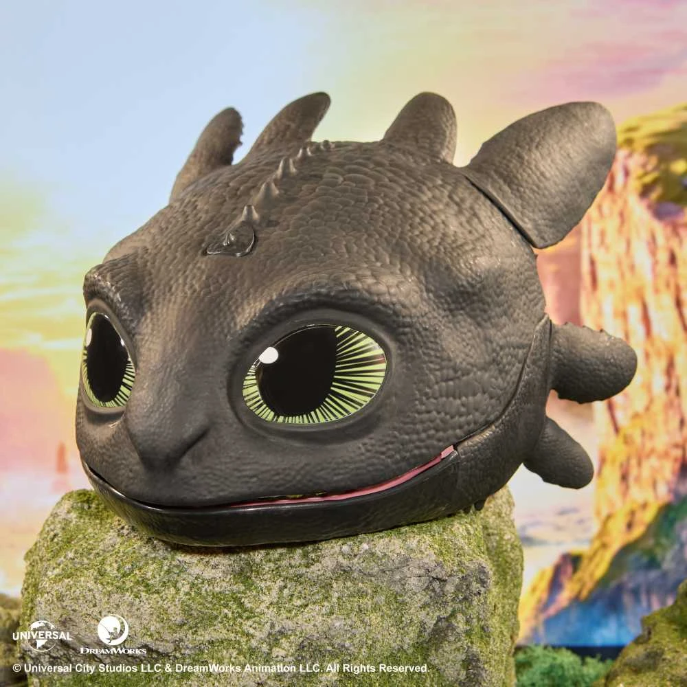 Spin Master DRAGONS Slibino kaukė su garso efektais