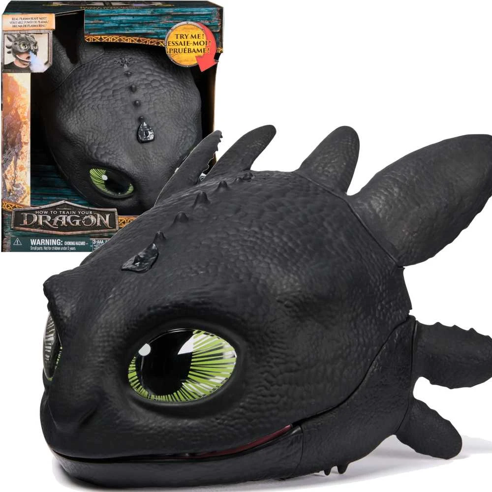 Spin Master DRAGONS Slibino kaukė su garso efektais