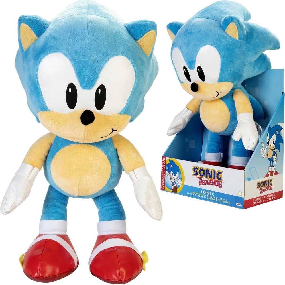 Qoltec Jakks Pacific Sega Sonic Jumbo pliušinis žaislas, 50 cm