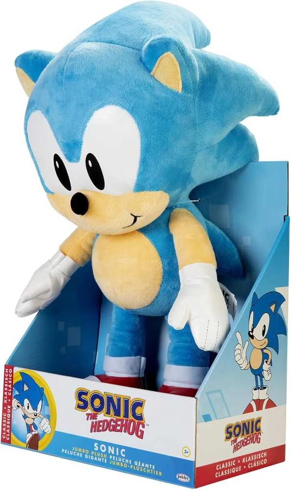 Qoltec Jakks Pacific Sega Sonic Jumbo pliušinis žaislas, 50 cm