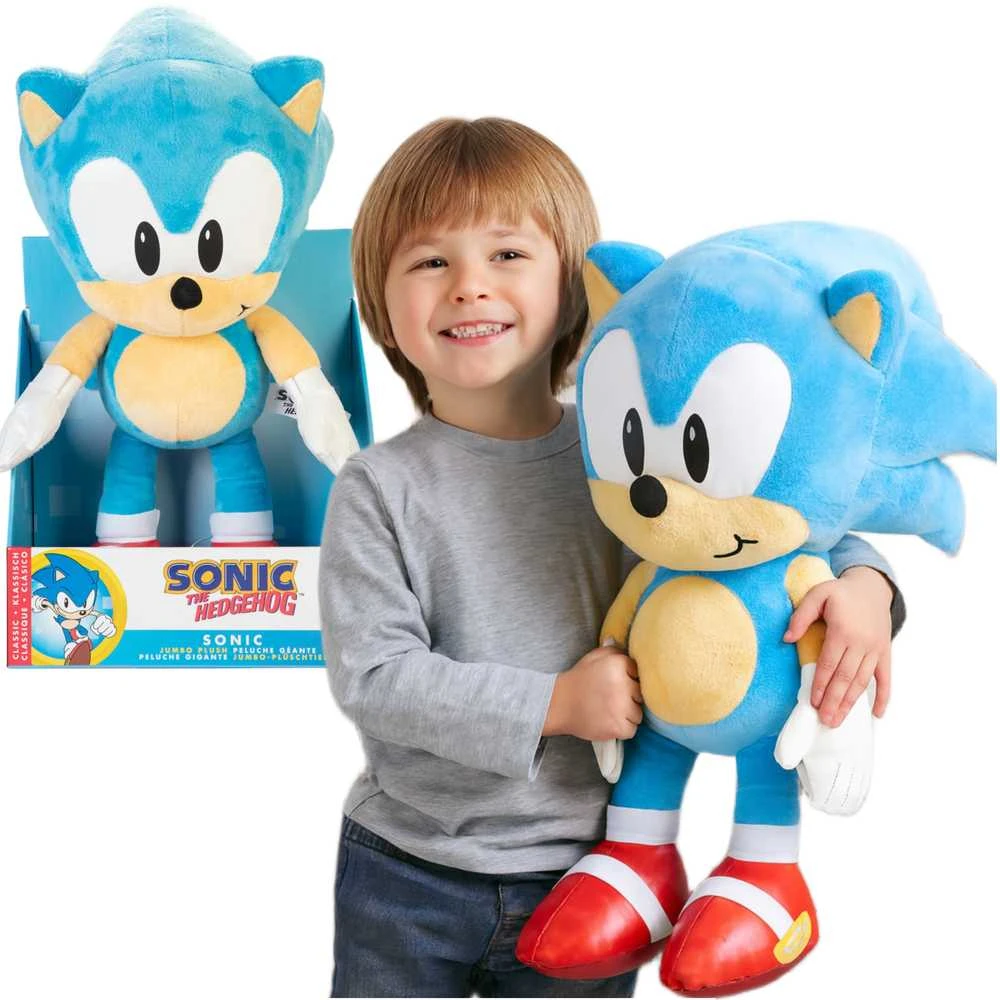 Qoltec Jakks Pacific Sega Sonic Jumbo pliušinis žaislas, 50 cm