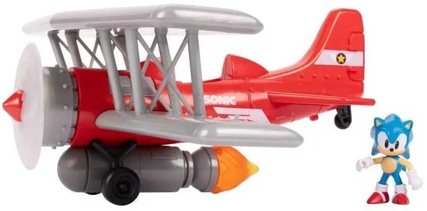 JAKKS SONIC Lėktuvas su figūrėlė „Tornado“
