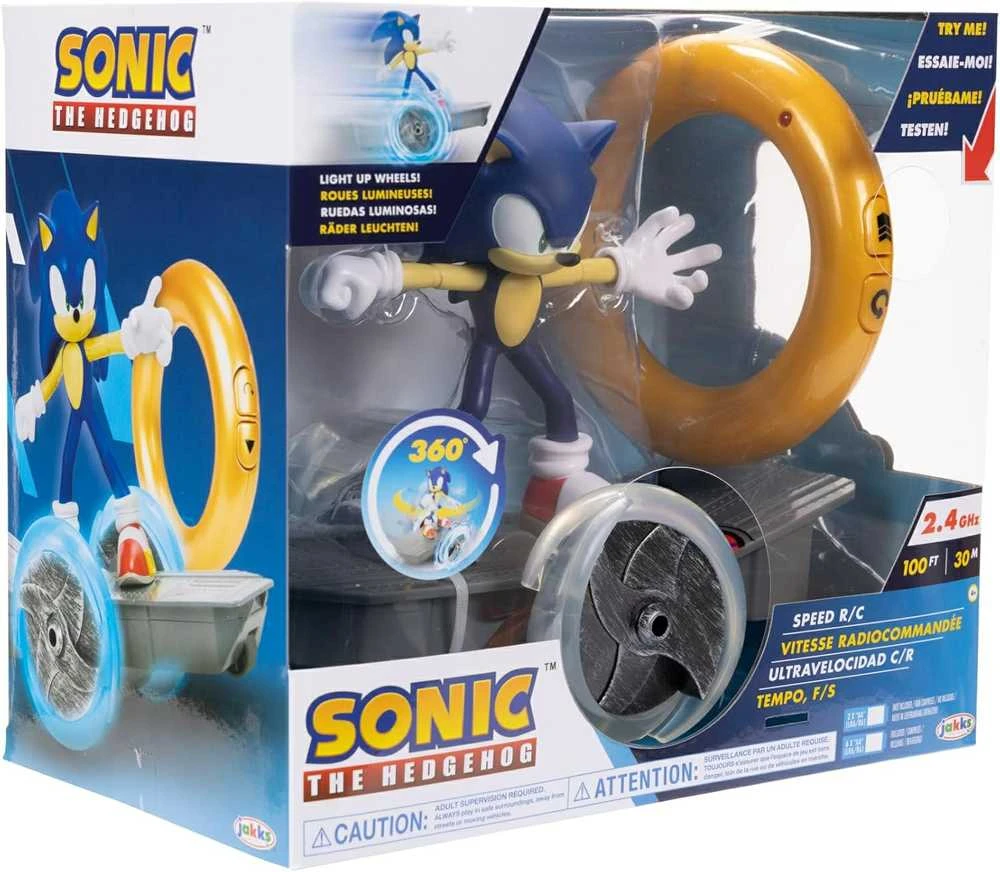 Jakks Pacific Sonic - Nuotoliniu būdu valdomas „Sonic Skate“ (417014)