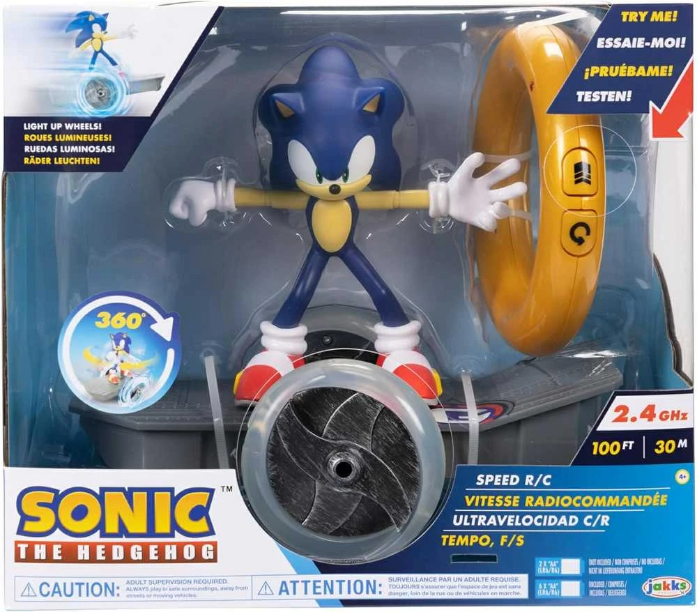Jakks Pacific Sonic - Nuotoliniu būdu valdomas „Sonic Skate“ (417014)