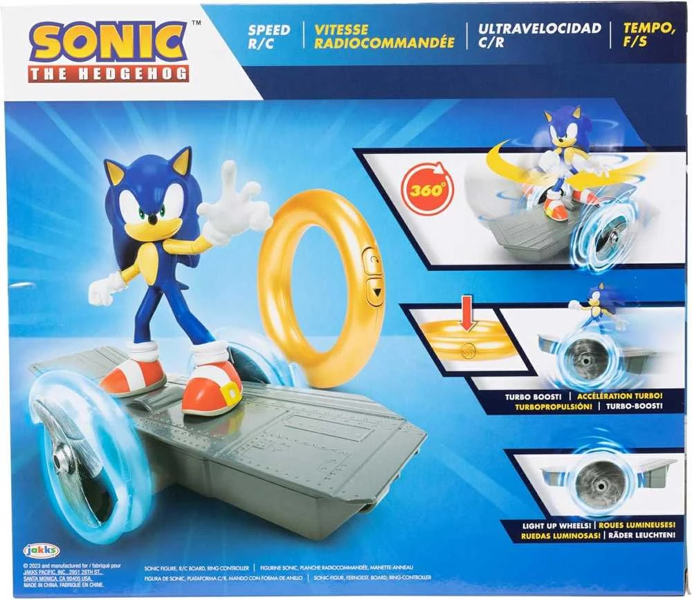 Jakks Pacific Sonic - Nuotoliniu būdu valdomas „Sonic Skate“ (417014)