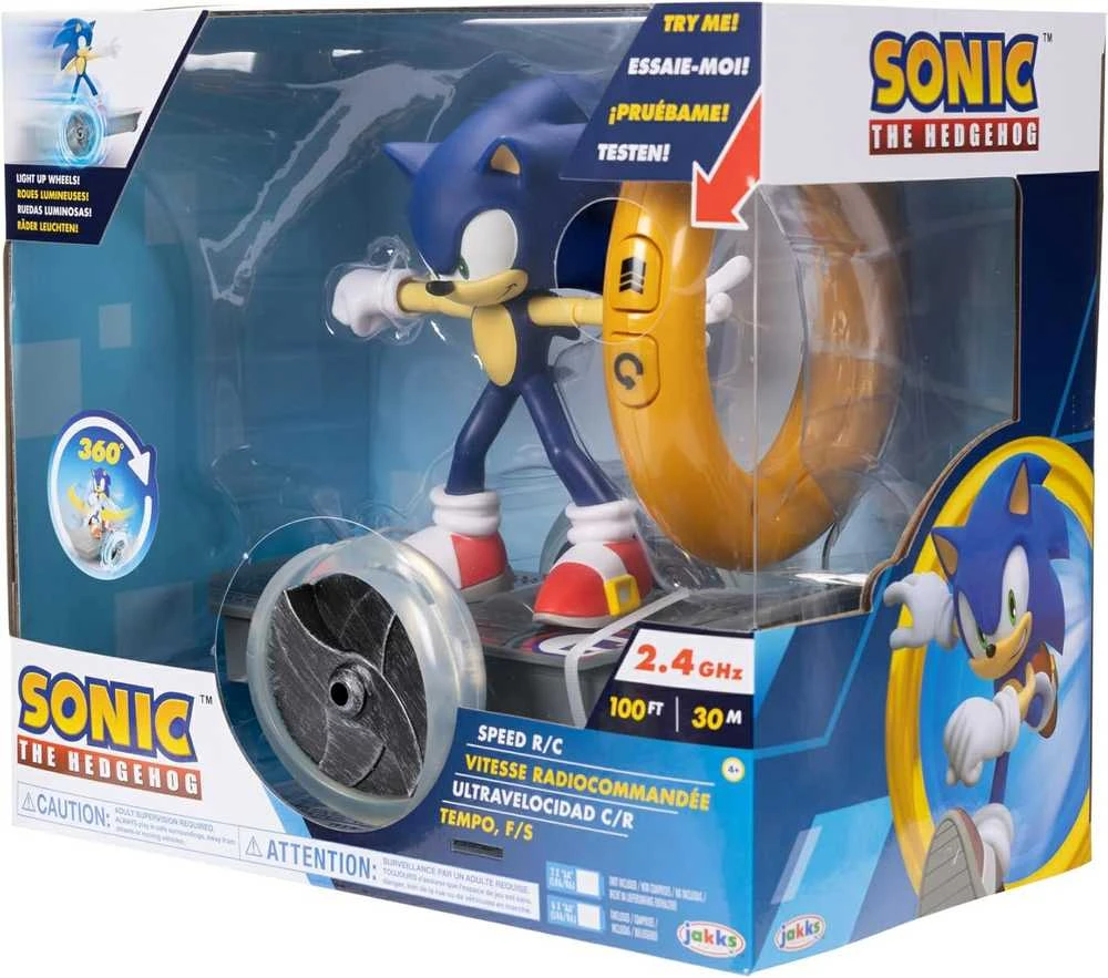 Jakks Pacific Sonic - Nuotoliniu būdu valdomas „Sonic Skate“ (417014)