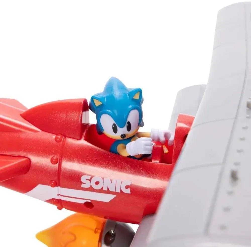 JAKKS SONIC Lėktuvas su figūrėlė „Tornado“