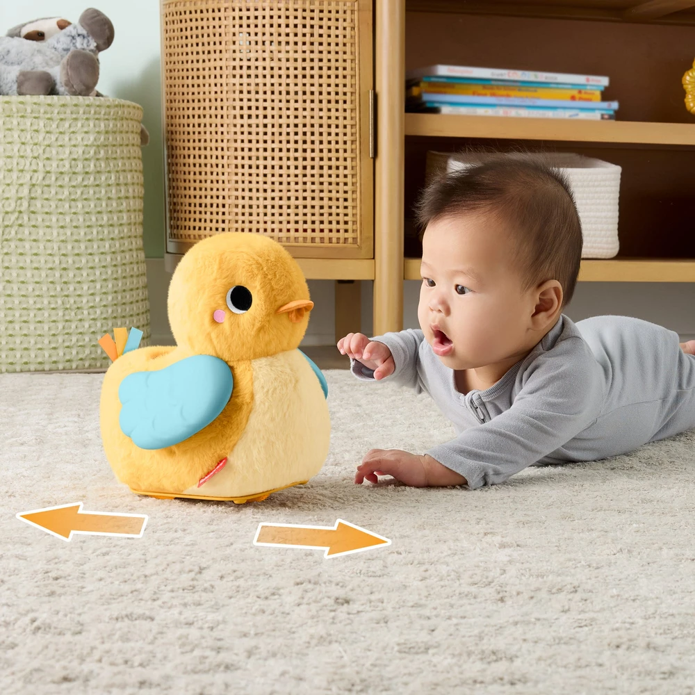 Fisher Price Jeżdżąca Kaczka Kiwaczka 4w1 zabawka wspierająca naukę raczkowania
