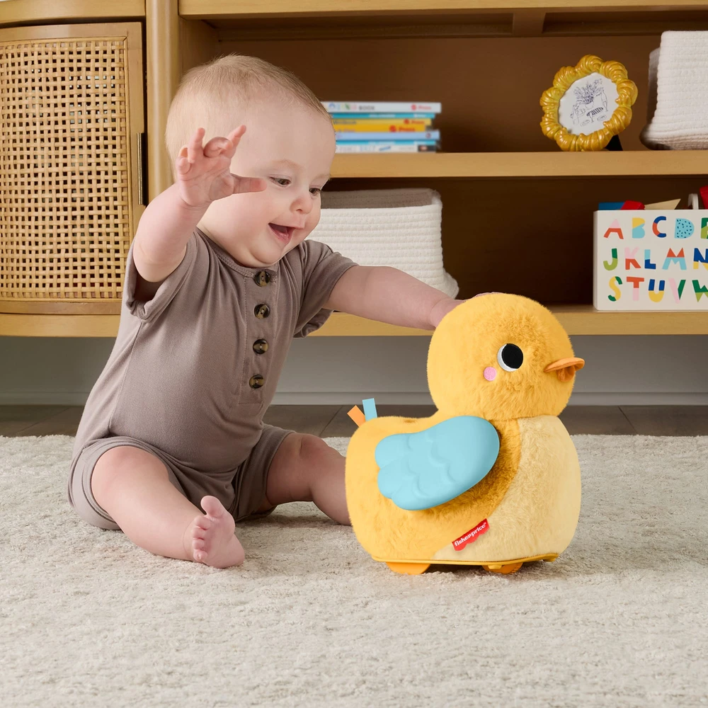 Fisher Price Jeżdżąca Kaczka Kiwaczka 4w1 zabawka wspierająca naukę raczkowania