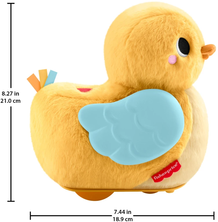 Fisher Price Jeżdżąca Kaczka Kiwaczka 4w1 zabawka wspierająca naukę raczkowania