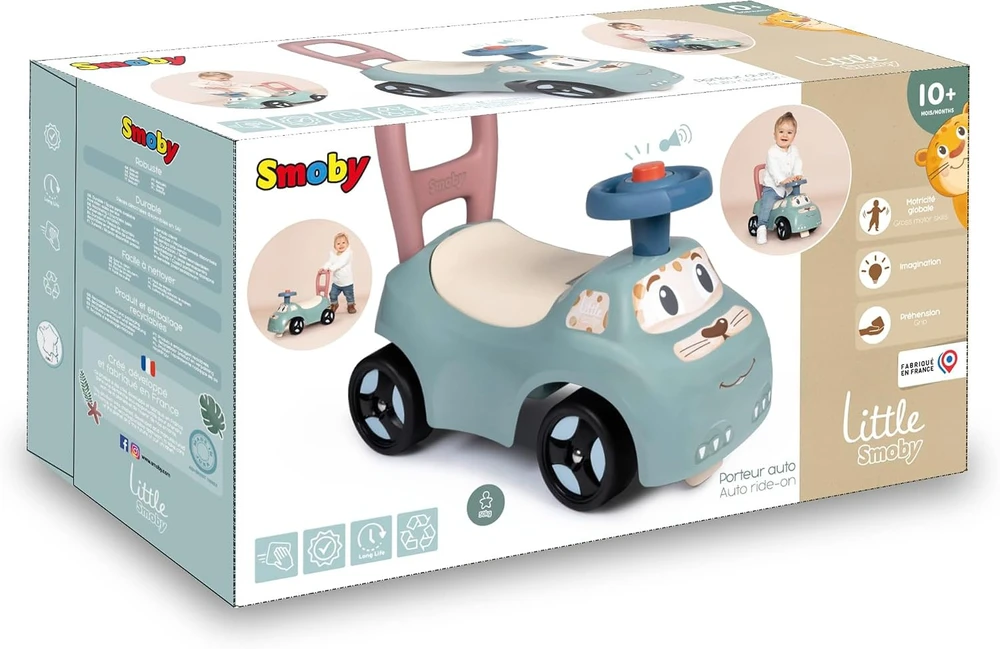 Paspiriamas automobilis Smoby 7600140503, įvairių spalvų