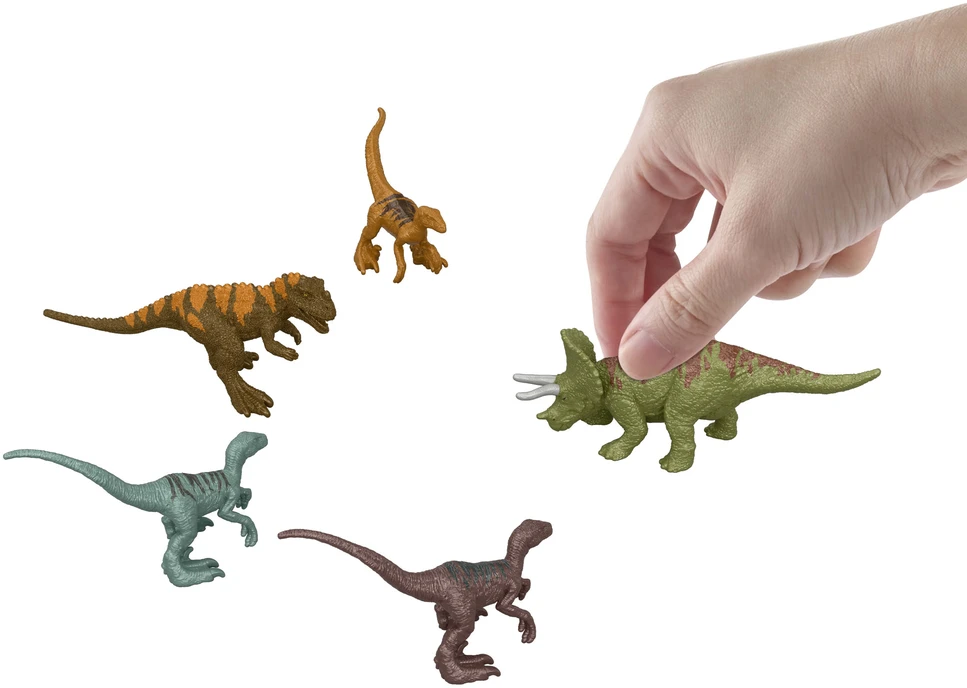 Mattel Jurassic Park Minis Kalendarz Adwentowy Park Jurajski Wyspa Dinozaurów 24 elementy