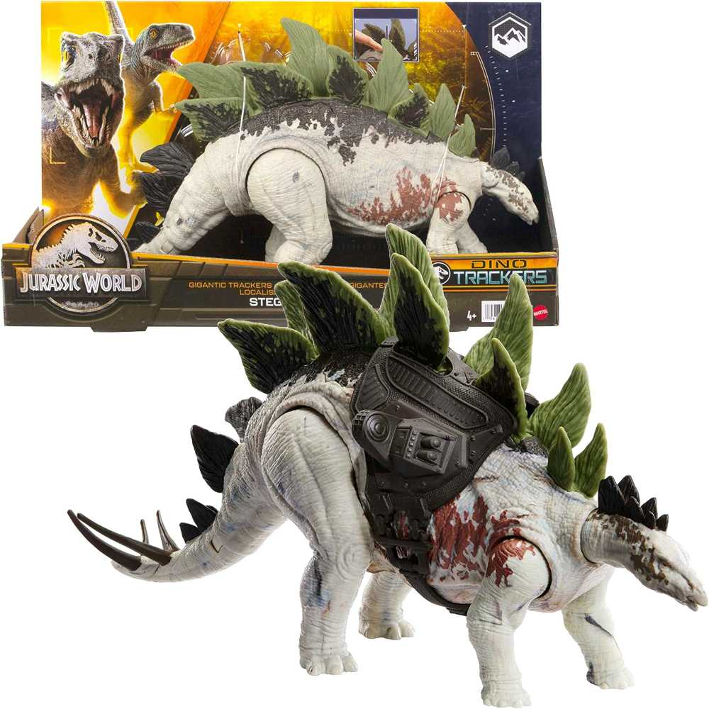 Figūrėlė Mattel Jurassic World Stegozaurų dinozaurų milžinų sekėjas HLP24