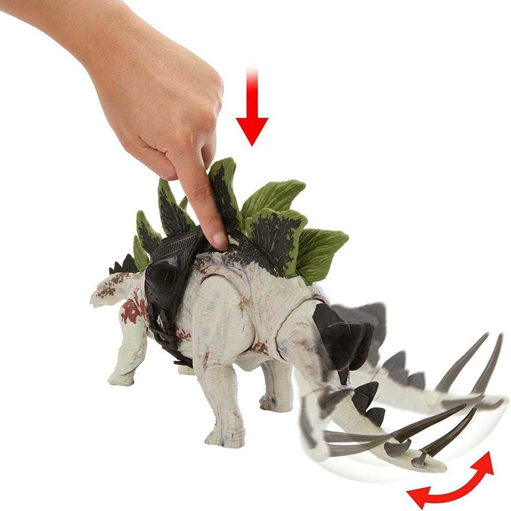 Figūrėlė Mattel Jurassic World Stegozaurų dinozaurų milžinų sekėjas HLP24