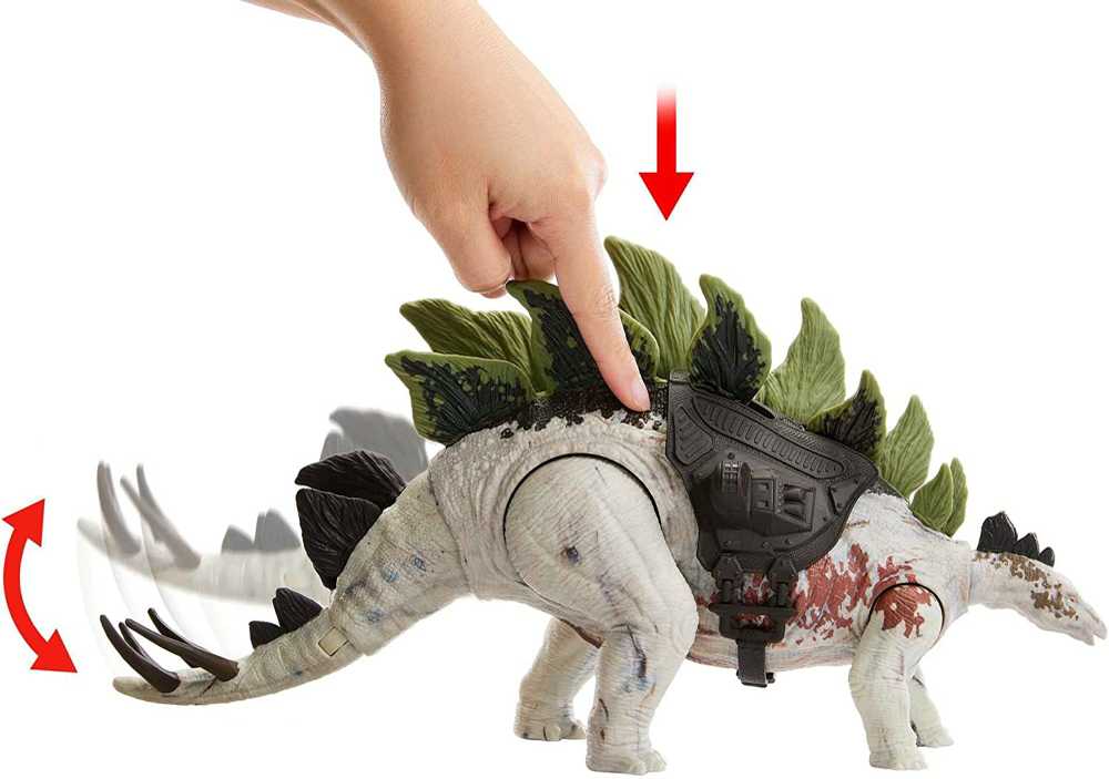 Figūrėlė Mattel Jurassic World Stegozaurų dinozaurų milžinų sekėjas HLP24