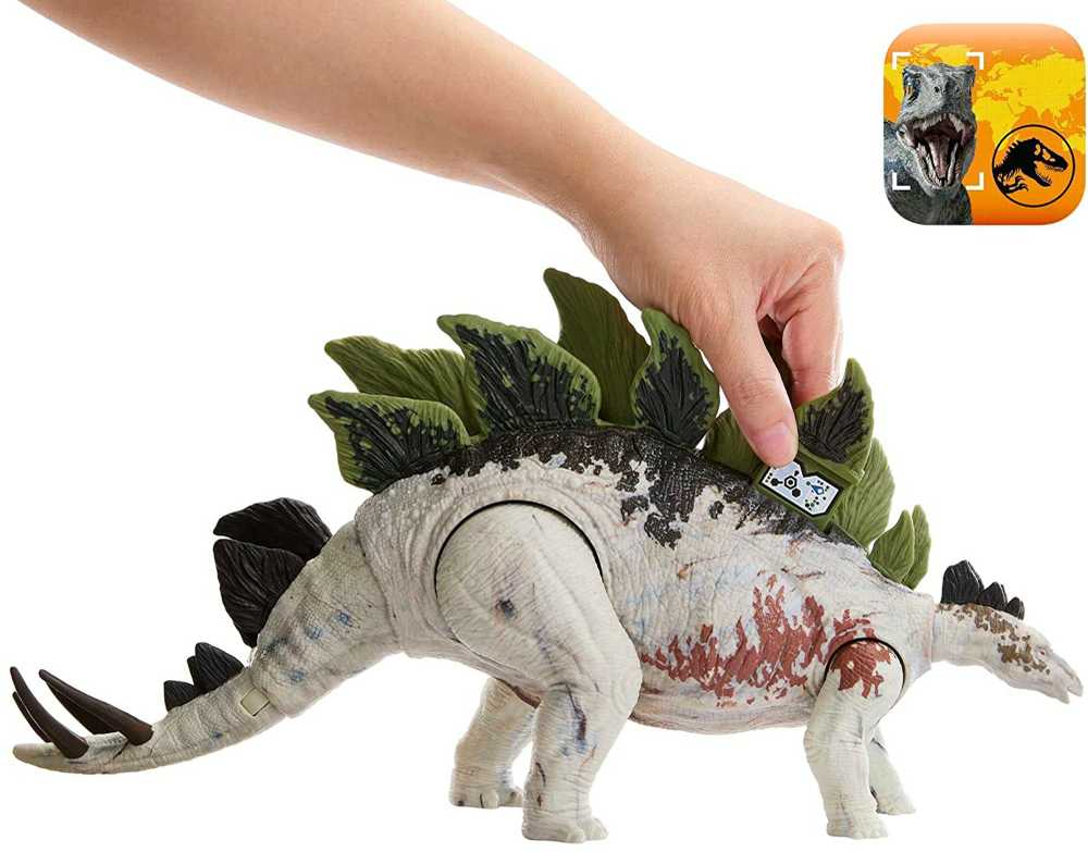 Figūrėlė Mattel Jurassic World Stegozaurų dinozaurų milžinų sekėjas HLP24