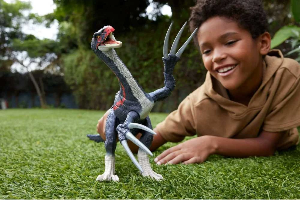 Mix Jurassic World Figūrėlė Dinozaur Therizinosaurus Interaktyvus su Dźwiękiem 35 Cm