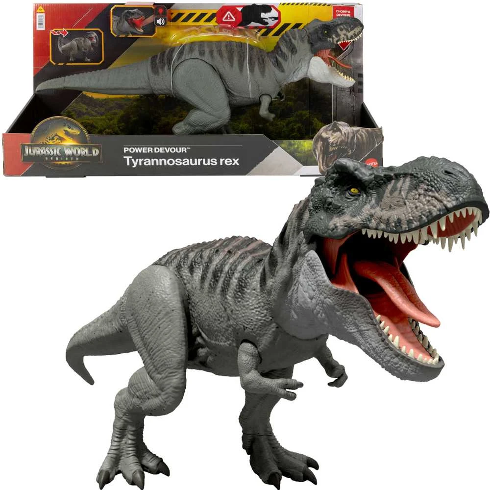 Mattel JURASSIC WORLD interaktyvus dinozauras – T. rex (JCH02)