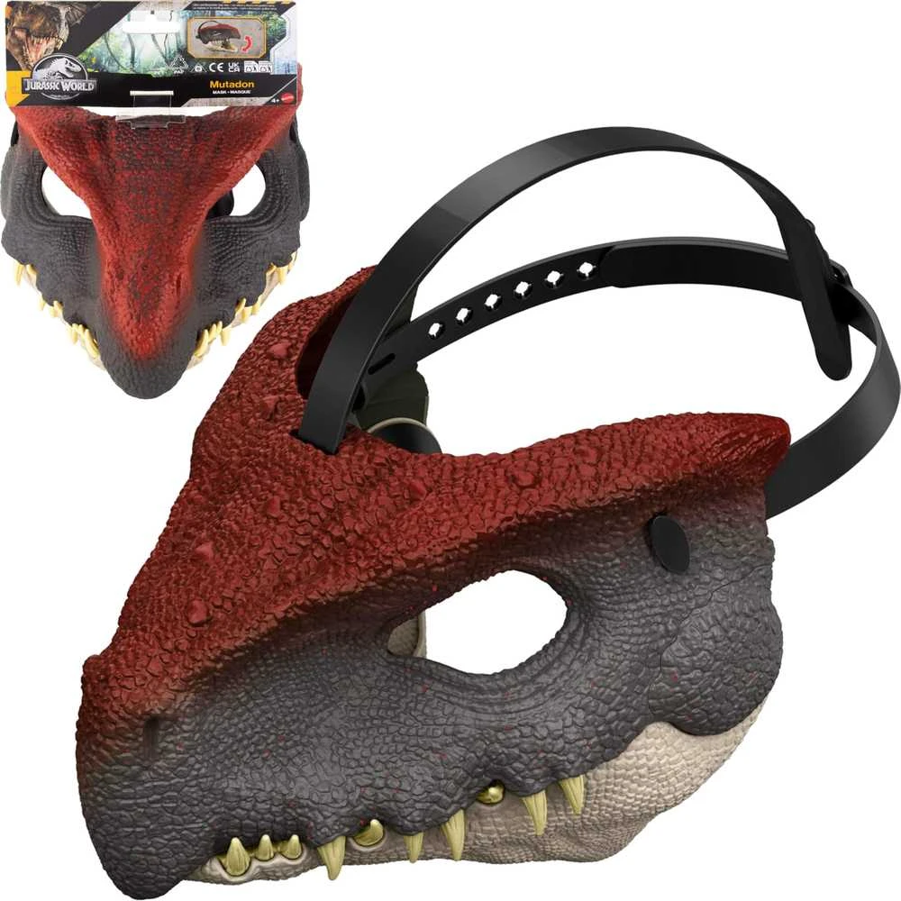 Mattel JURASSIC WORLD dinozauro kaukė (JKM95)