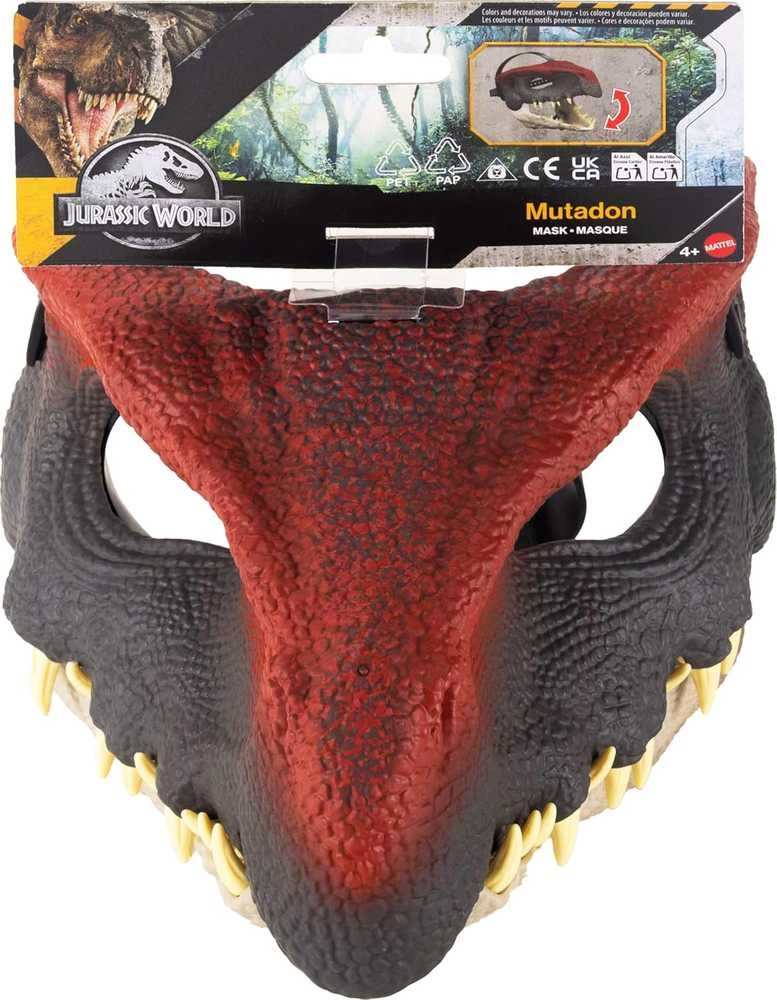 Mattel JURASSIC WORLD dinozauro kaukė (JKM95)