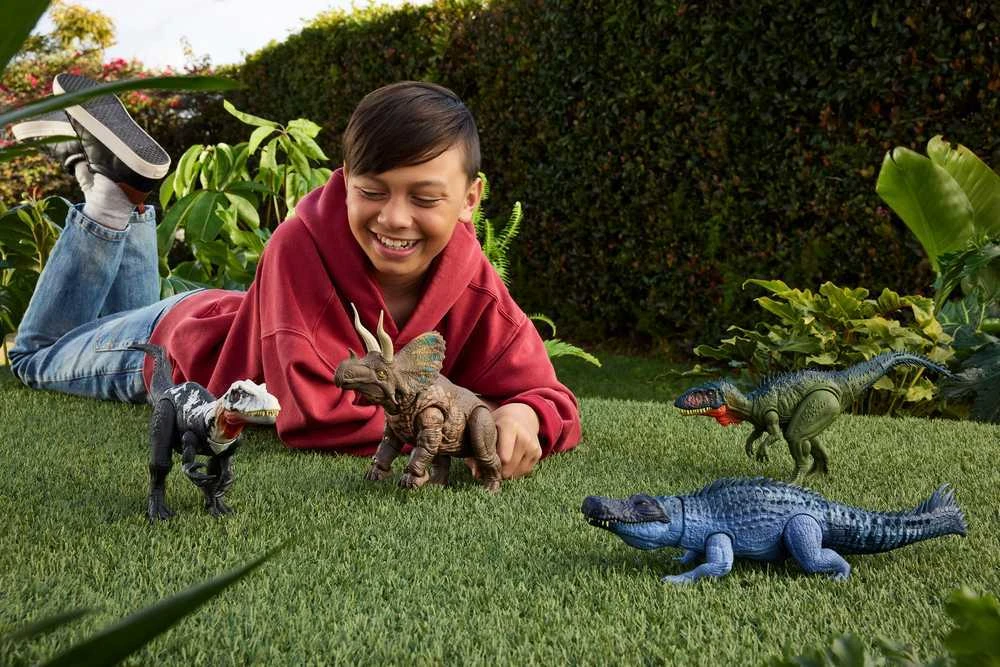 Mattel WORLD Juros periodo pasaulio atgimimo figūrėlė Dinozauras Chilantaisaurus 35 cm