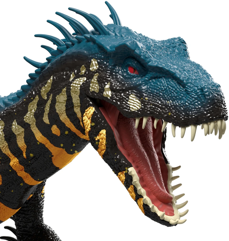 Mattel Juros periodo pasaulio perkurta didelė interaktyvi indoraptoriaus dinozauro figūrėlė, 35 cm