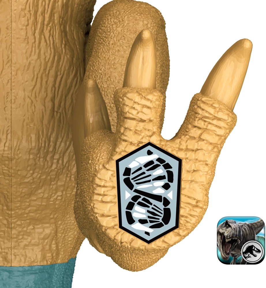 Jurassic World rinkinys su dinozauro velociraptoro figūrėle ir transporto priemone