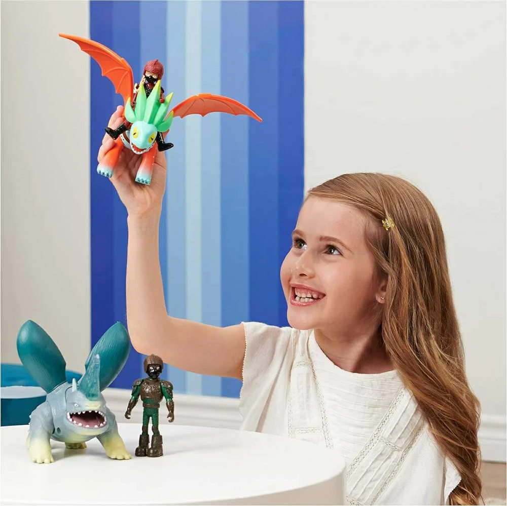 Kaip prisijaukinti slibiną (Alex and the Dragon Feathers) figūrėlių rinkinys