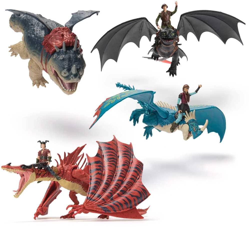 Kaip prisijaukinti slibiną Drakono ir figūrėlės rinkinys Kaip prisijaukinti Dragon 7 dalys Dragon Vulkano sala