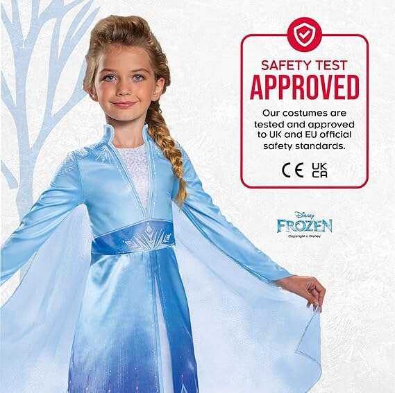 Jakks Pacific Karnavalinis kostiumas Disney Frozen Elsa Frozen Princess 110-122 cm (5-6 metai)