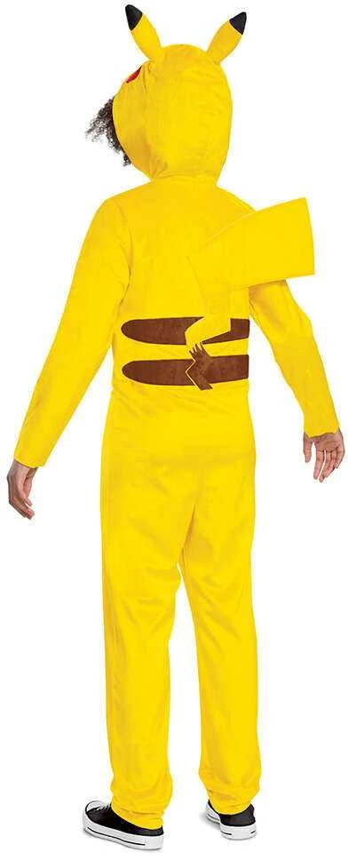 Karnavalinis kostiumas Pokemon Pikachu kostiumas geltonas maskuoklis 150-163 cm (14-16 metų) Kigurumi