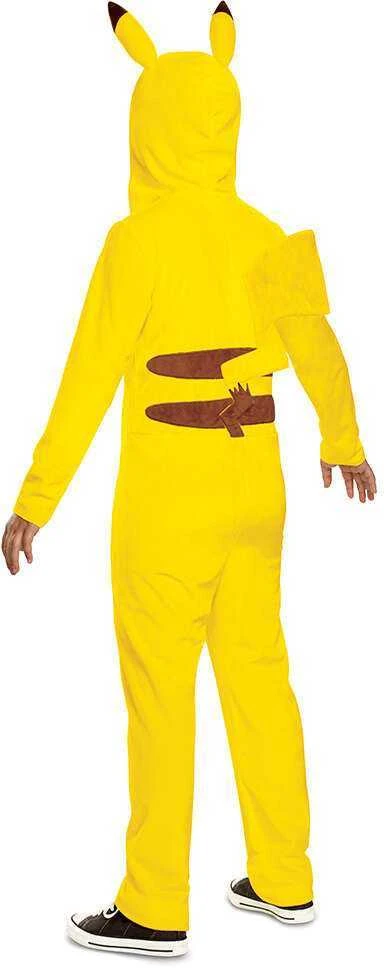 Karnavalinis kostiumas Pokemon Pikachu kostiumas geltonas maskuoklis 150-163 cm (14-16 metų) Kigurumi