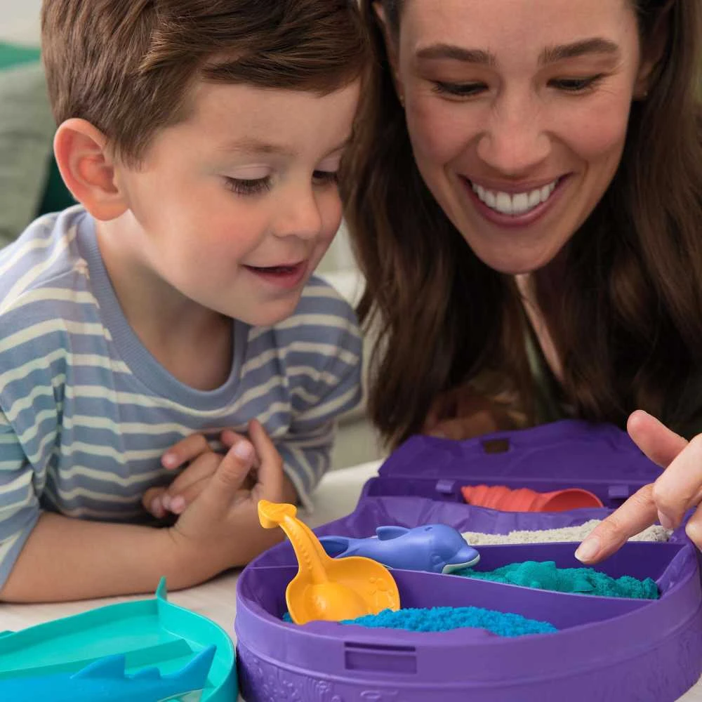 Spin Master Kinetic Sand Deep Sea 680 g + formelės