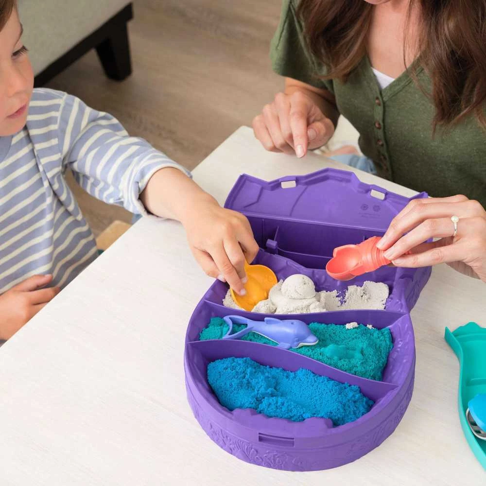 Spin Master Kinetic Sand Deep Sea 680 g + formelės