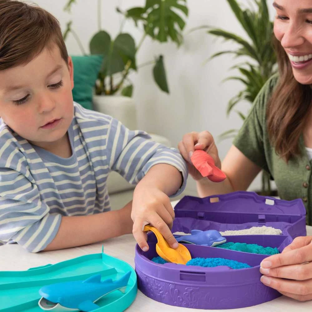 Spin Master Kinetic Sand Deep Sea 680 g + formelės