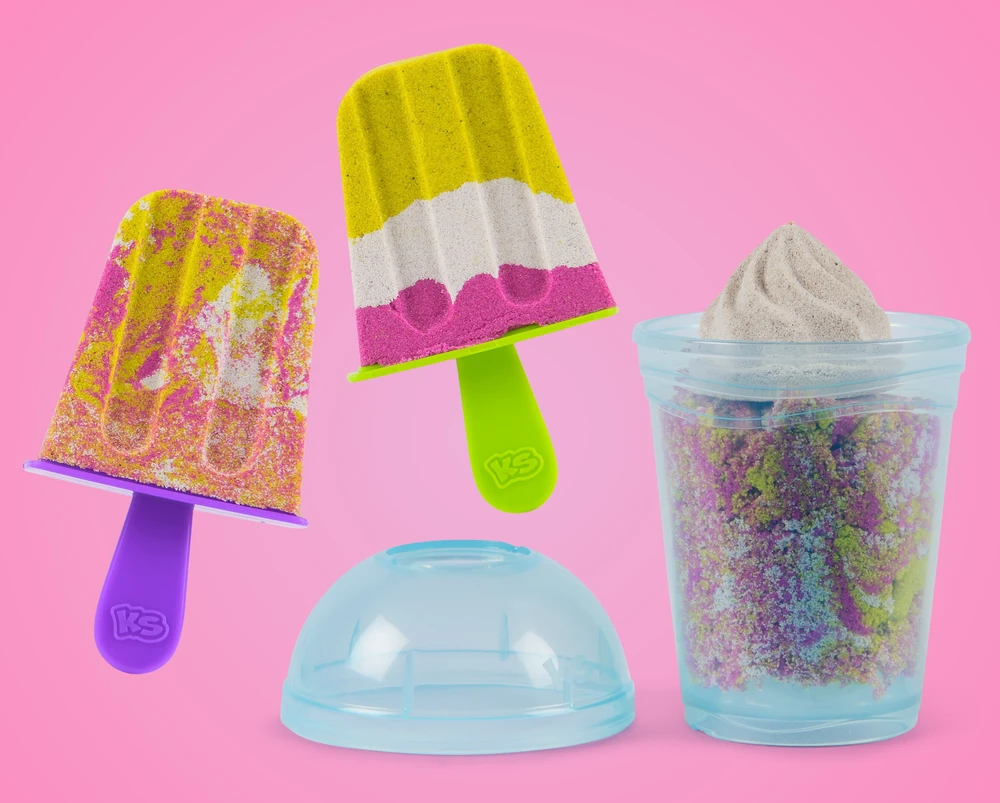 Spin Master KINETIC SAND Rinkinys „Glotnučiai“