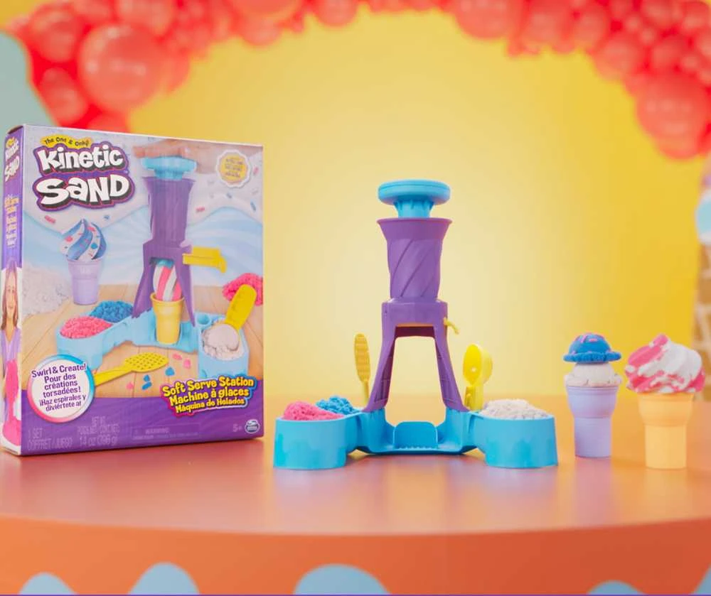 Spin Master KINETIC SAND Rinkinys „Ledainė“