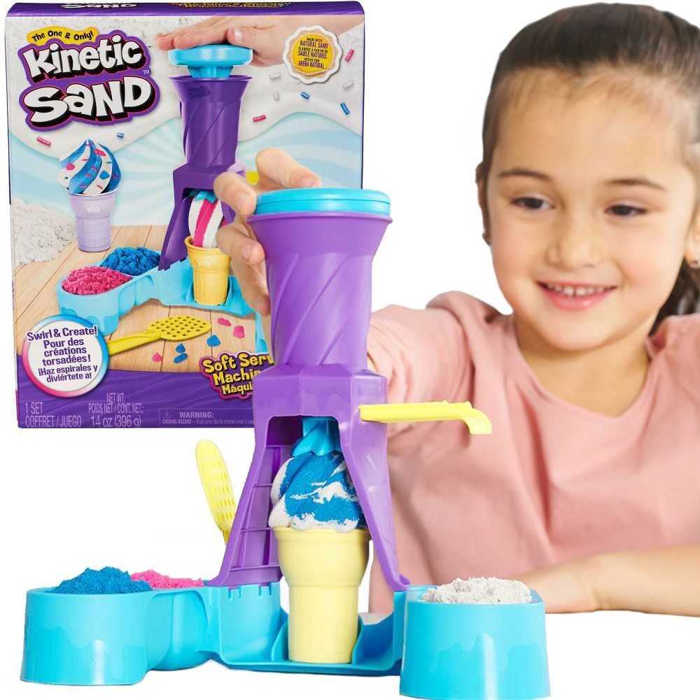 Spin Master KINETIC SAND Rinkinys „Ledainė“