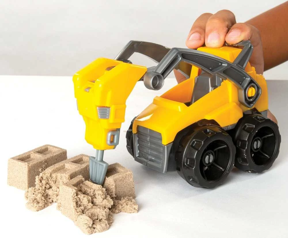 Spin Master Kinetic Sand Kinetinis smėlis – kasimo ir griovimo rinkinys (6044178)