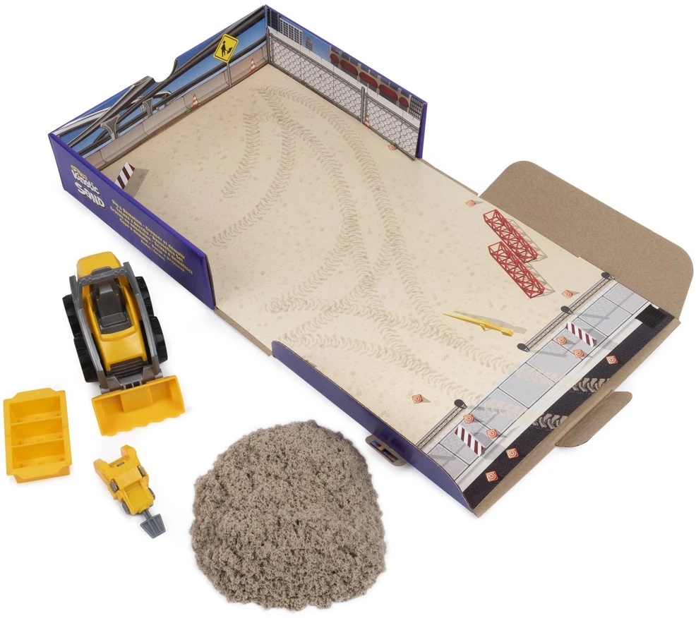 Spin Master Kinetic Sand Kinetinis smėlis – kasimo ir griovimo rinkinys (6044178)