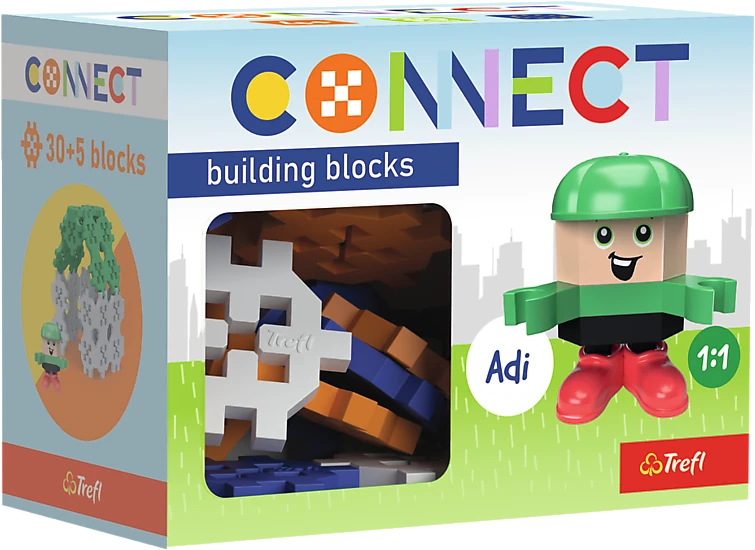 Trefl TREFL Connect Pocket 35 Adi 61981 kaladėlės