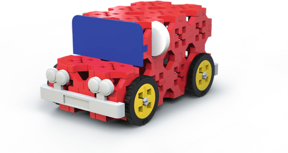 Konstruktorius 2in1 kabrioletas ir krovininis automobilis Trefl