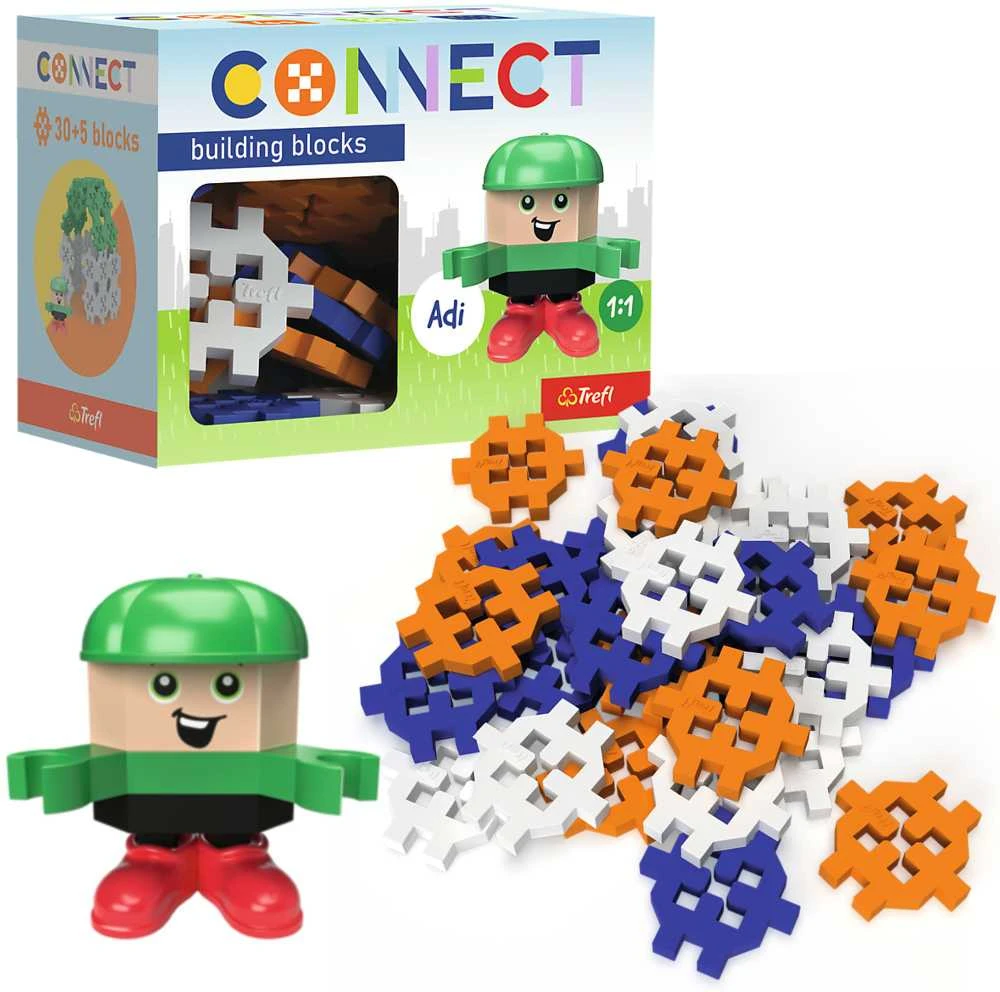 Trefl TREFL Connect Pocket 35 Adi 61981 kaladėlės