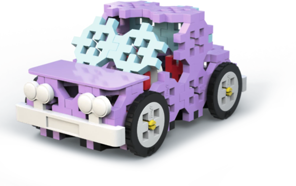 TREFL 61968 Connect 2in1 Blocks - Kemperis / Mielas automobilis