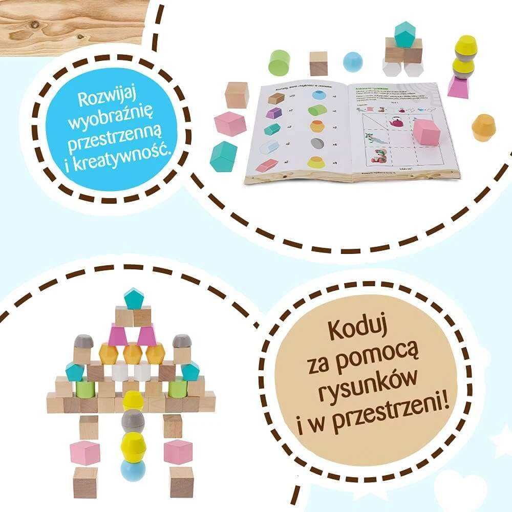 Trefl 61515 O! blokai, atitinkantys kodavimą