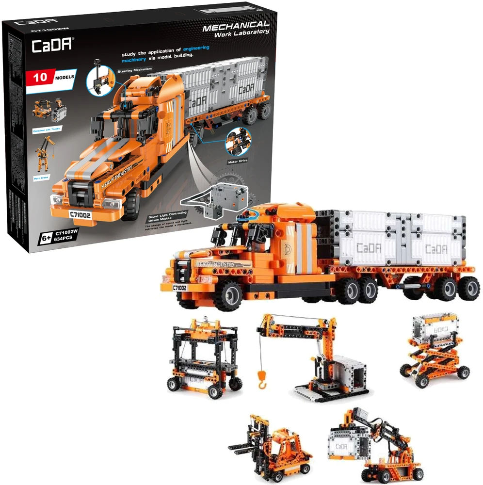 Cada R C Port Engineer Simulator 10 Vehicles 634el EE