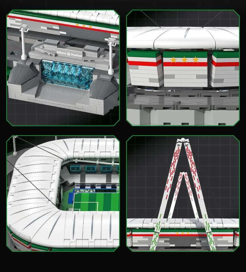 CaDA Allianz Stadium statybiniai blokai 3638 vienetai C66021W