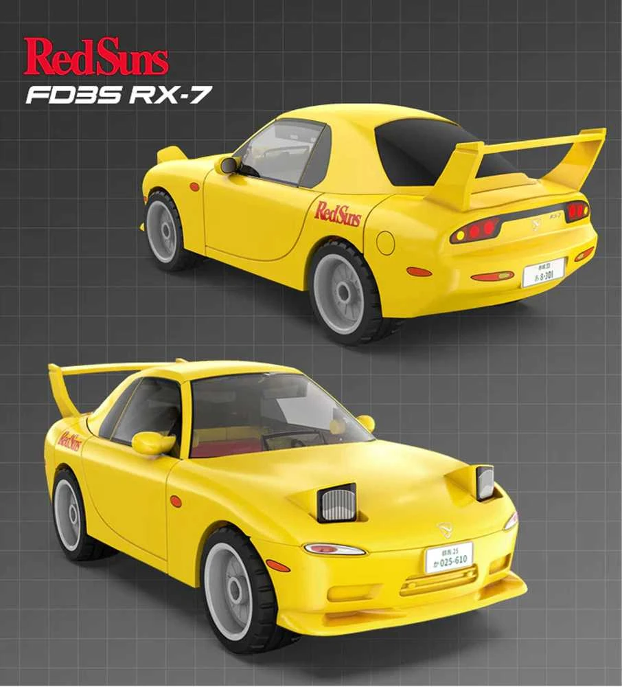 CADA BLOKŲ RINKINYS MAZDA RX-7 PRADINIS D MASTAS 1:35