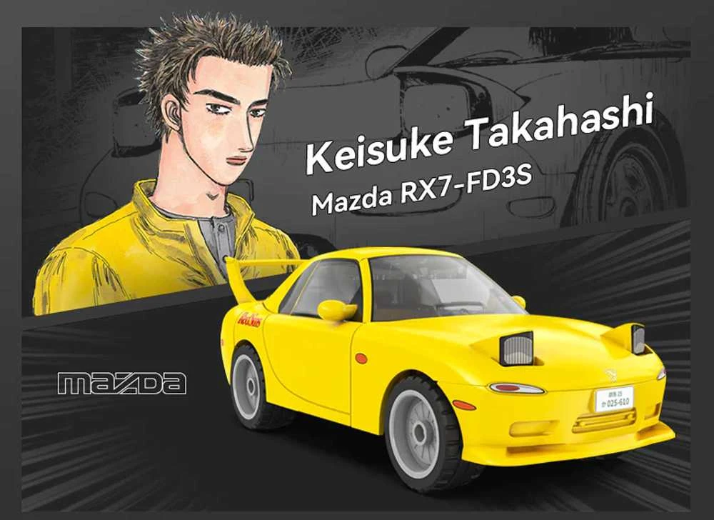 CADA BLOKŲ RINKINYS MAZDA RX-7 PRADINIS D MASTAS 1:35