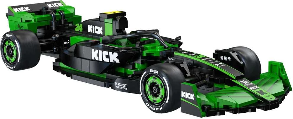 *****Cada lenktyninių automobilių blokai.F1 KickSauber C55032W